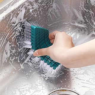 Flexible Cleaning Brush for Kitchen, Bathroom, Sink, Tiles, Floors, and Fruits, Multi-Purpose Scrub Brush, Easy to Bend and Clean