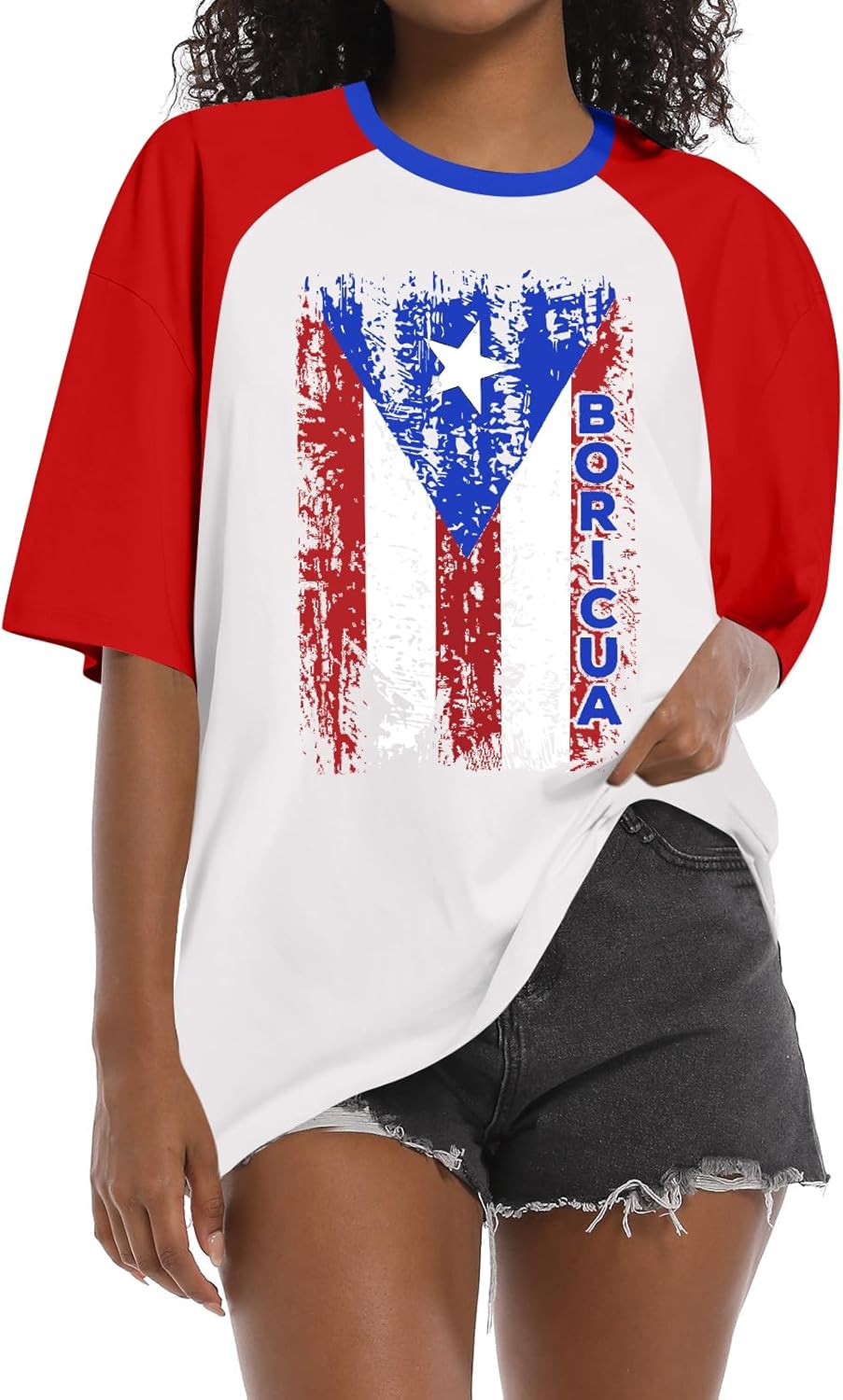 Puerto Rico Shirt Women Boricua Tshirt Y2k Aesthetic Tops Puerto Rican Pride Tee Vintage 90s Streetwear Shirts - Image 6