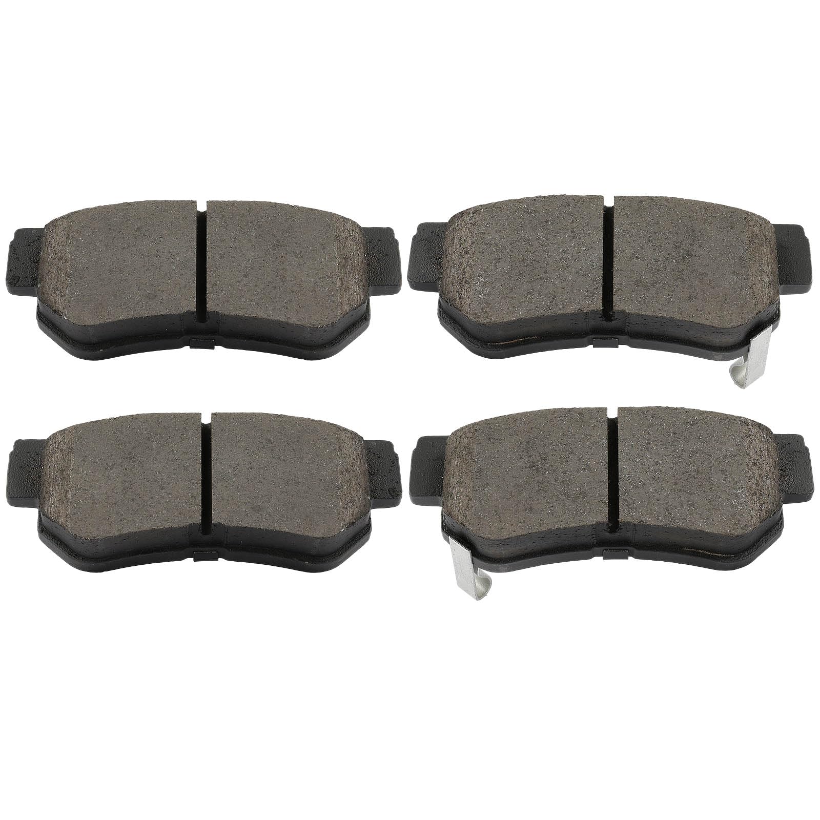 SCITOO D863 Rear Ceramic Brake Pads Sets Fit For Hyundai For Azera | For Elantra | For Santa Fe | For Sonata | For Tucson | For XG350,For Kia For Amanti | For Magentis | For Optima | For Sportage