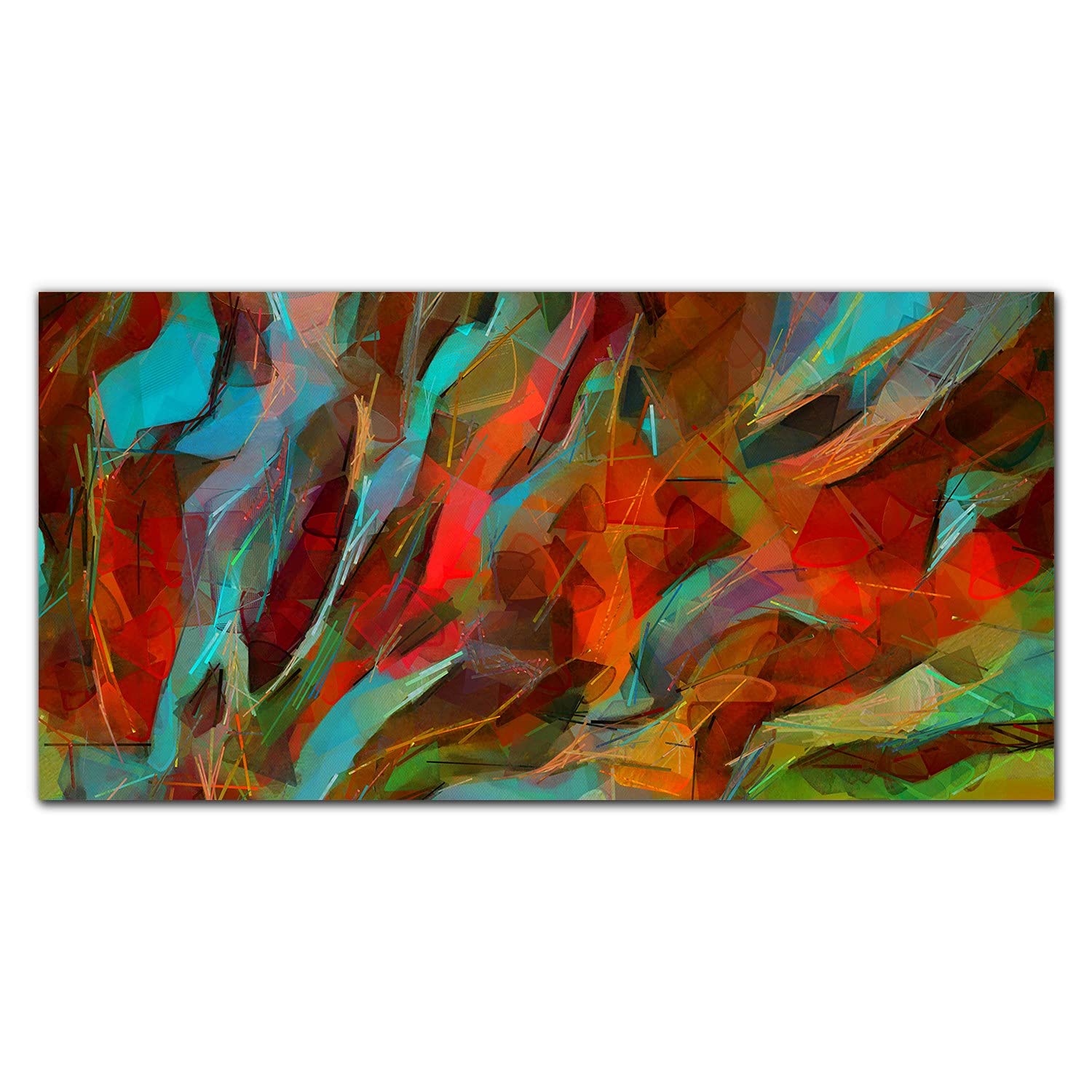Crédence de cuisine adhésive en verre trempé haute résistance 100x50