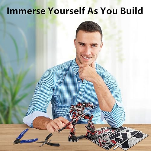 Vista 20 de Microworld Rompecabezas de metal 3D, kit de modelo de metal número 1, gran desafío para adultos, rompecabezas 3D para adultos, rompecabezas