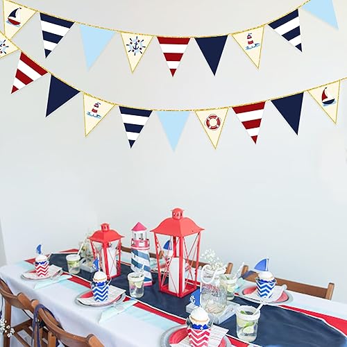 Vista 101 de Banderín de lunares rosados plateados de 30 pies, color rosa y plateado, banderines triangulares, guirnalda de banderines para baby shower, Rosa