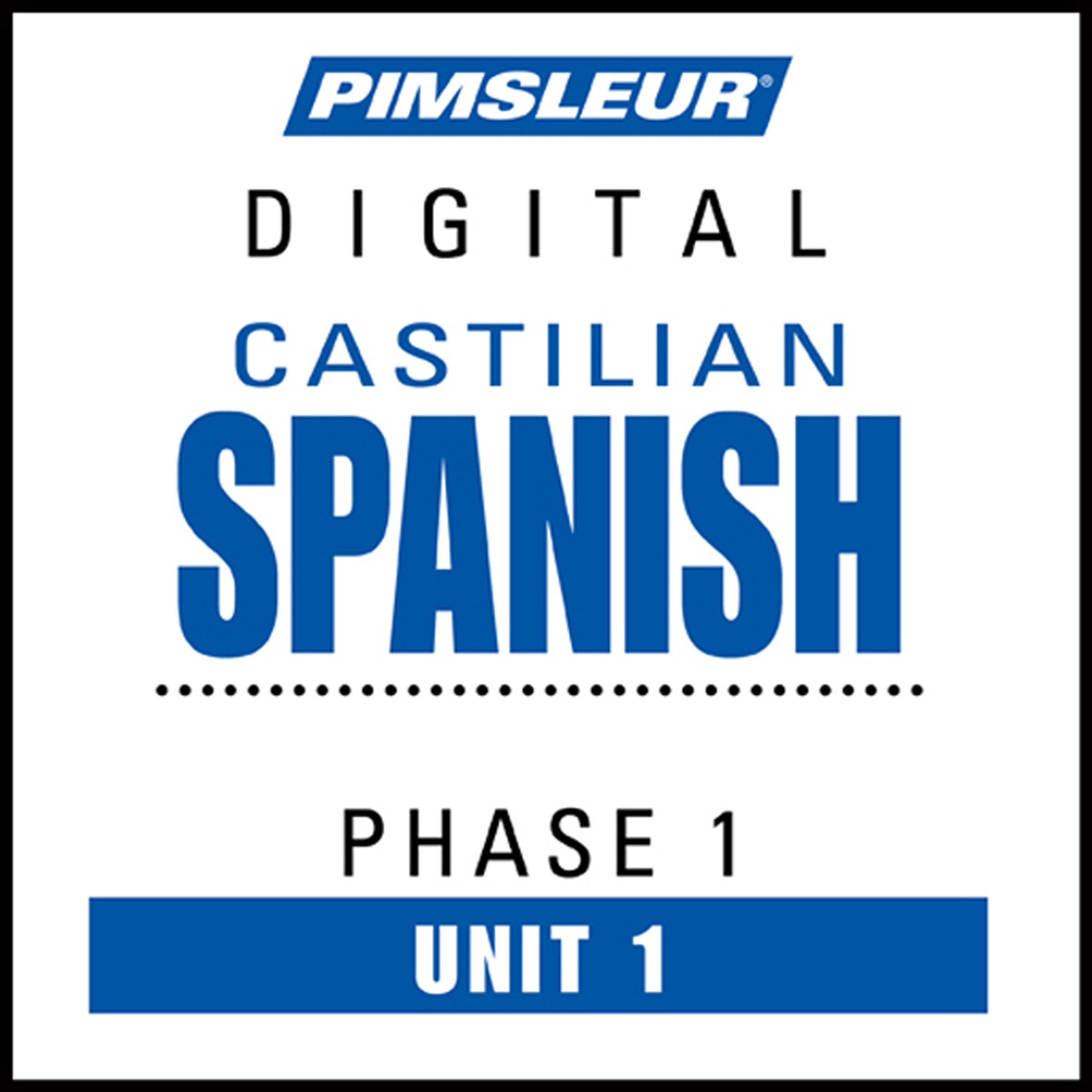 Cover art for Pimsleur Spanish (Spain-Castilian) Level 1 Lesson 1