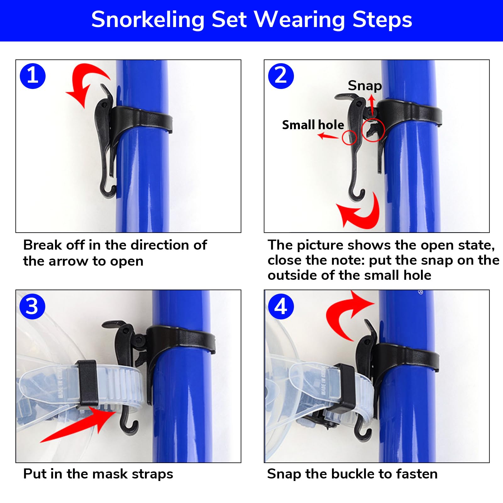 Attrezzatura da snorkeling per miopi, set da snorkeling per adulti e giovani, maschera subacquea anti nebbia per miopi e boccaglio in silicone completamente asciutto per immersioni, snorkeling, apnea