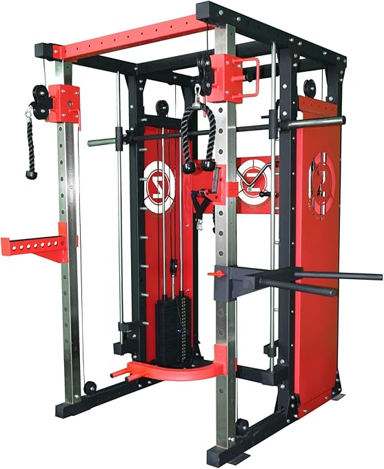 Zeus Strong Cable Crossover Smith Machine Full Home Gym