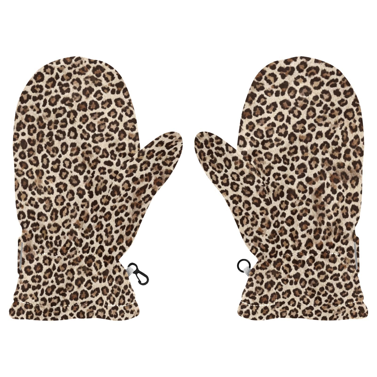 Plaaee Early 1990s Pattern Kids Glove Warm Mitten Winter Favor for Toddler Boys and Girls Children Cold Weather Gloves