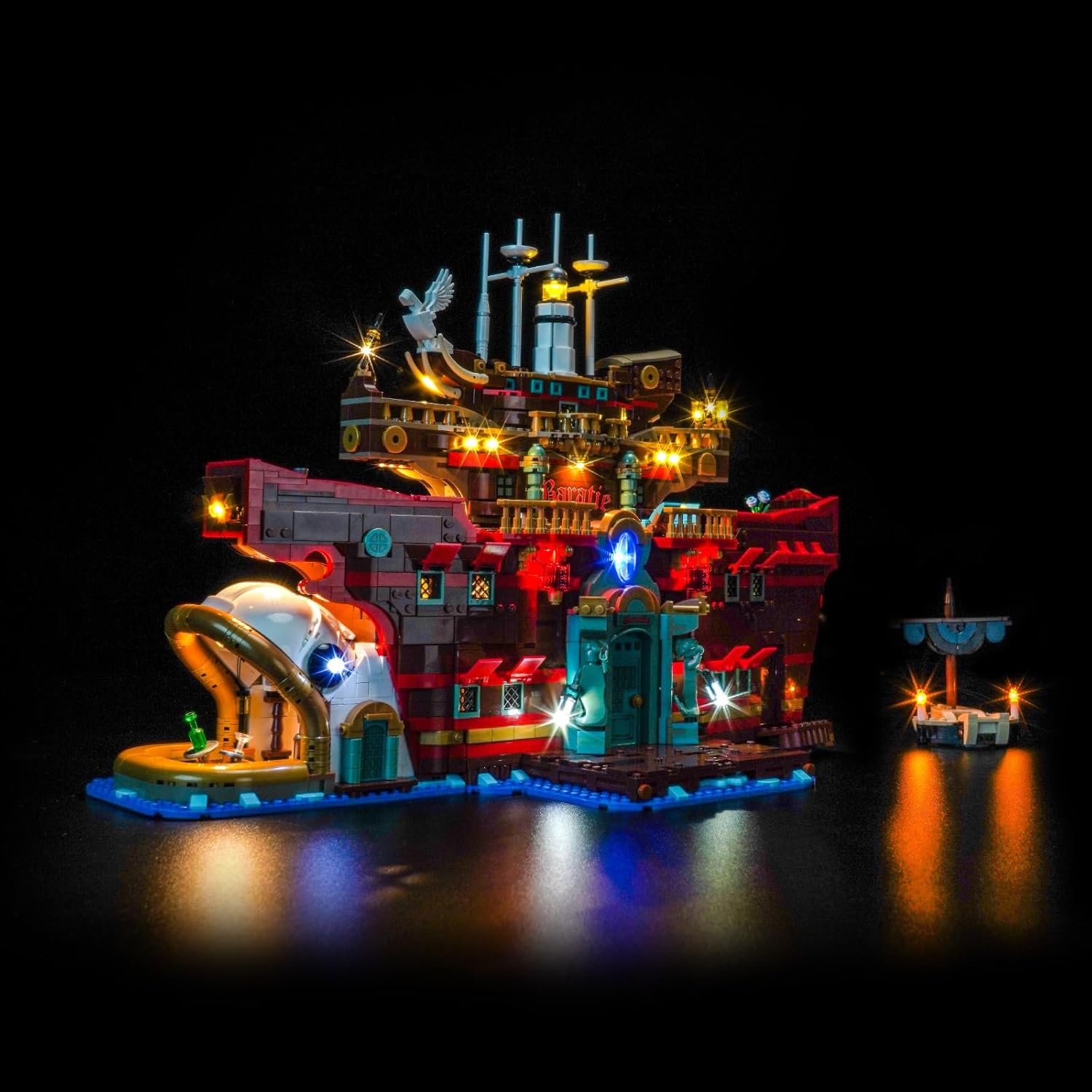 LED Lighting Compatible with Lego 75640 ONE Piece The Baratie Floating Restaurant - JUST Lights, Light Kit Compatible with Lego 75640,NOT Included The Model Set