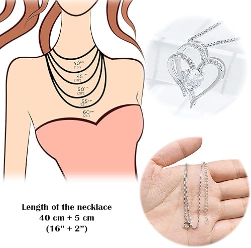 Miniatura 5 de Aldeepo Regalos de rosas para mujeres con collar de corazón, caja de flores de jabón de rosas artificiales para siempre, aceite esencial, rosas,