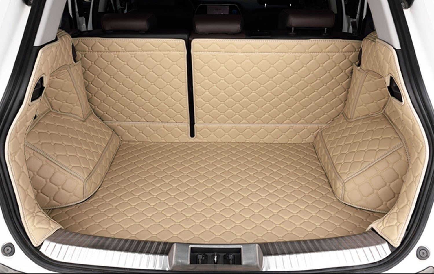 Weatherbeater Heavy Duty for Carsgo Mats Compatible with Mercedes Benz ML Class ML320 ML350 ML400 ML450 ML500 2012-2015(Beige)