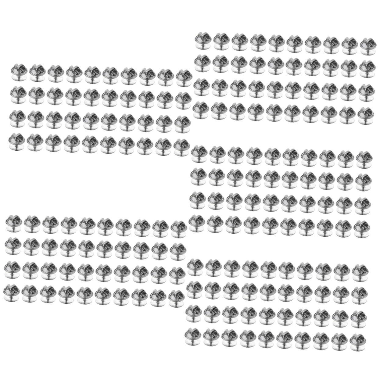 Lurrose 1500juegos Clips De Alfiler De Para Manualidades y Joyería De Fáciles De Usar y Resistentes Para Pin De Solapa y Accesorios De Servicio