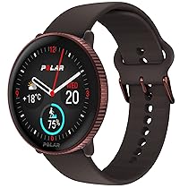 Polar Smartwatch con GPS per Fitness e Benessere, analisi del Sonno, Display AMOLED, Activity Tracker 24, 7, allenamenti Personalizzati e Guida vocale in Tempo Reale, Brown Copper, S-L, Ignite 3