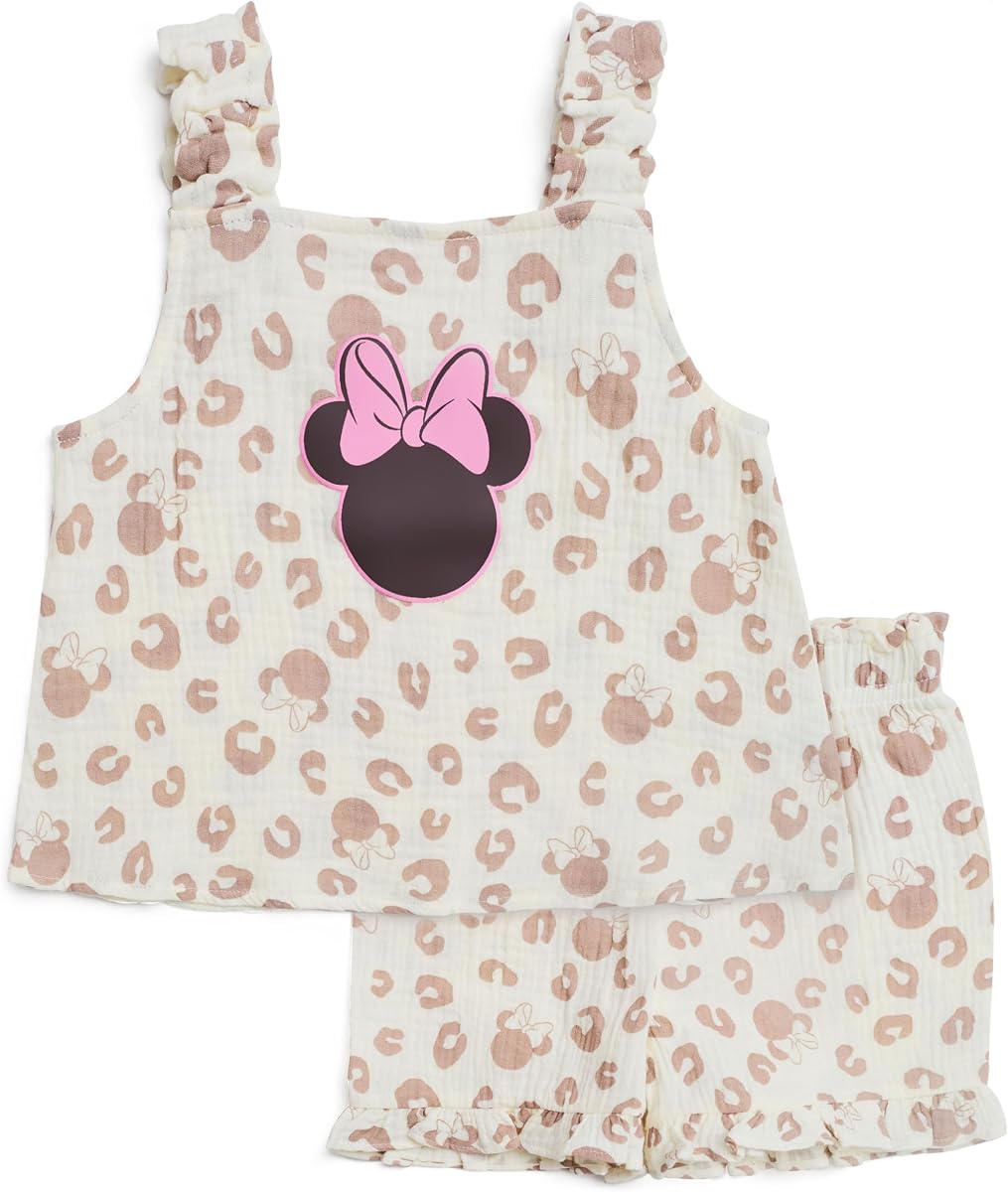 Minnie Mouse Girls Summer Outfit