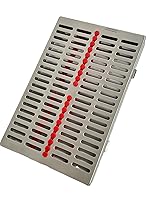 Vista 9 de ArtLab -Caja de casete de esterilización de instrumentos dentales (para 20 piezas) para organizador de instrumentos dentales y casetes