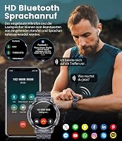 LIGE EF1 PRO Férfi Okosóra 1.43" AMOLED Kijelzővel - Bluetooth Hívás, 170+ Sportmód, 24/7 Pulzusmérés, IP68 Vízállóság, Android/iOS Kompatib 3