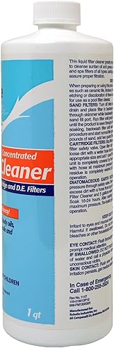 Miniatura 2 de Pool Mate Limpiador concentrado de filtro de piscina de 1 cuarto de galón, fabricado en Estados Unidos