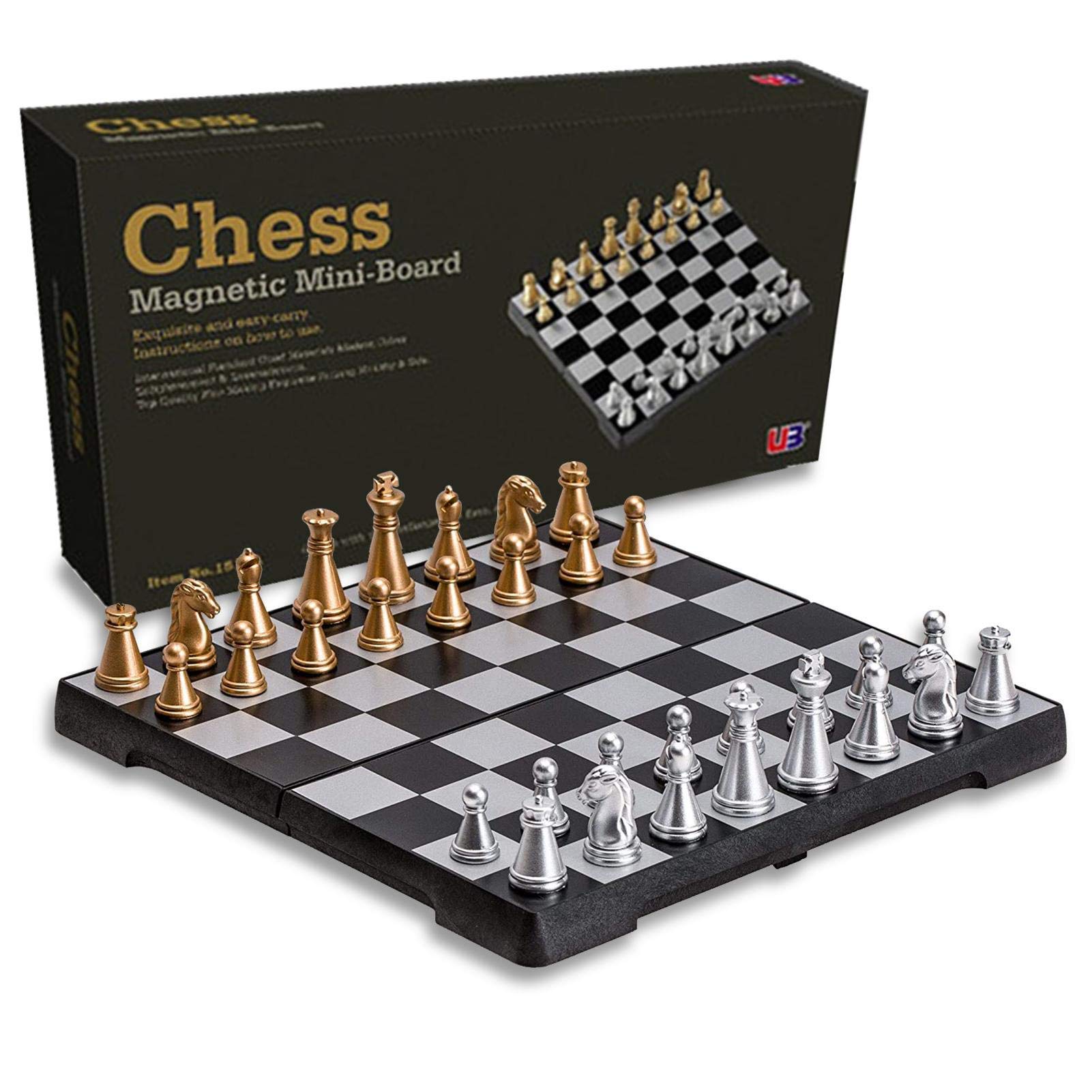Buy Chess Set Foldable Chess Board Game, Portable Traditional