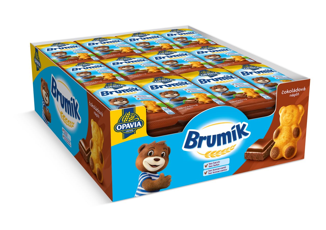 OPAVIA Brumík con relleno de chocolate 48 x 30 g