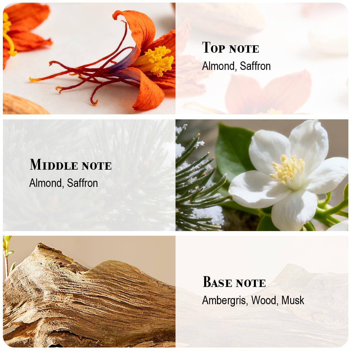 QAWAFI Velvet Moon - Sonata Eau De Parfum Inspired by Baccarat Rouge 540, Long-Lasting Fragrance Jasmine Floral Woody Spicy Perfumes for Men & Women - 100ml | 3.4 fl. oz + 2ml Samples - Image 3