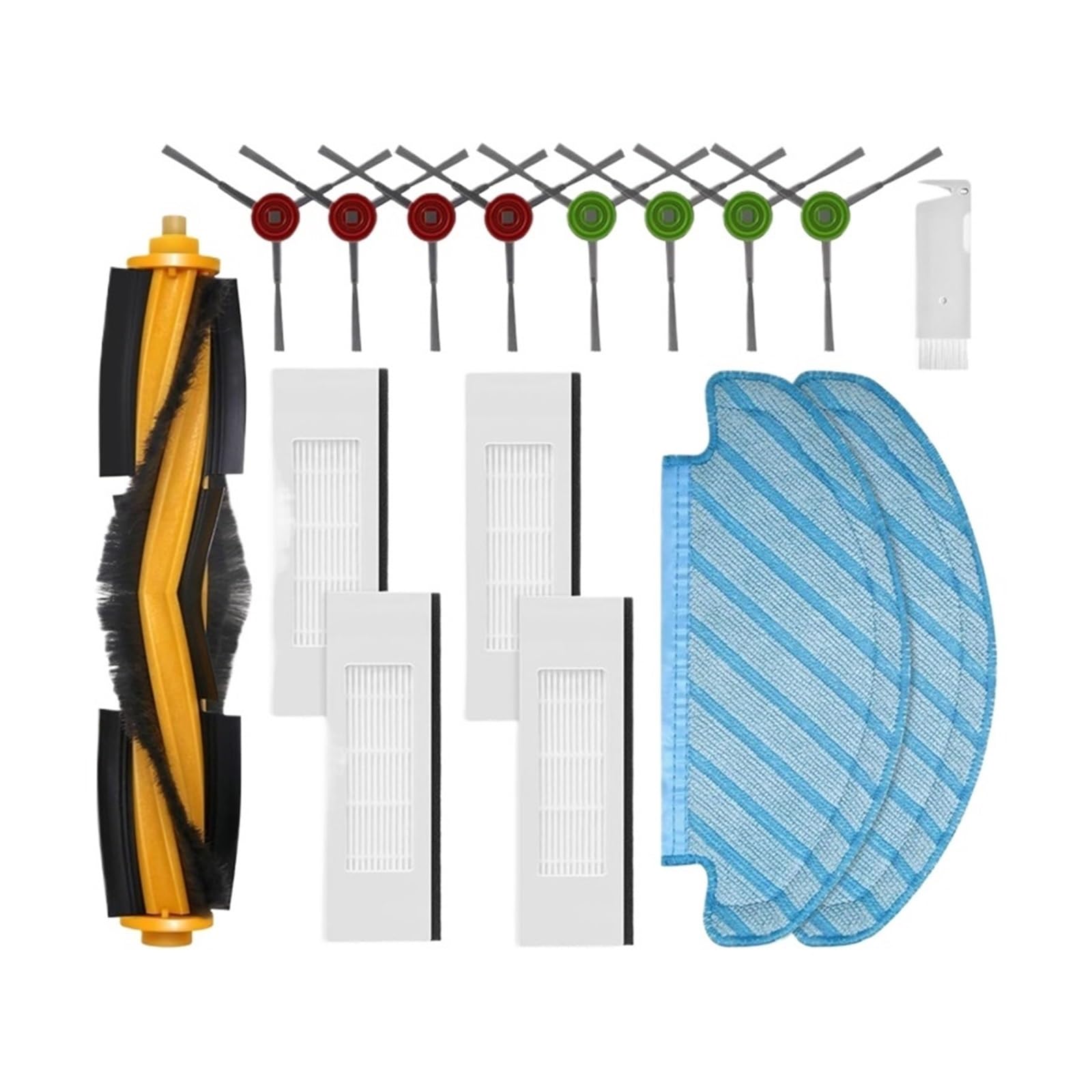 Filtres et brosse latérale pour aspirateur robot Yeedi Vac Max Station
