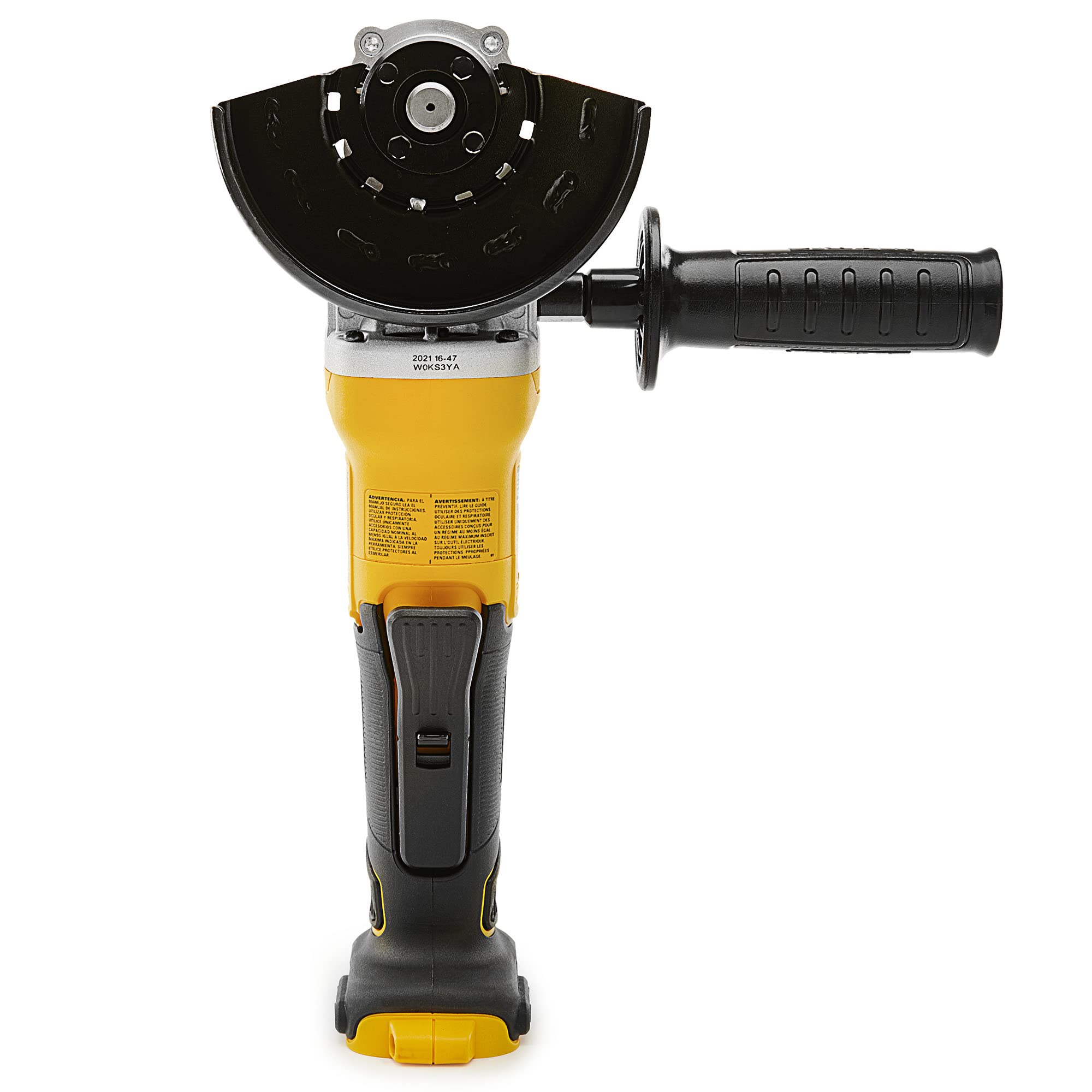 DEWALT 20V MAX XR Angle Grinder with Brake 5-Inch Flathead Paddle Switch Tool Only DCG413FB product thumbnail 8