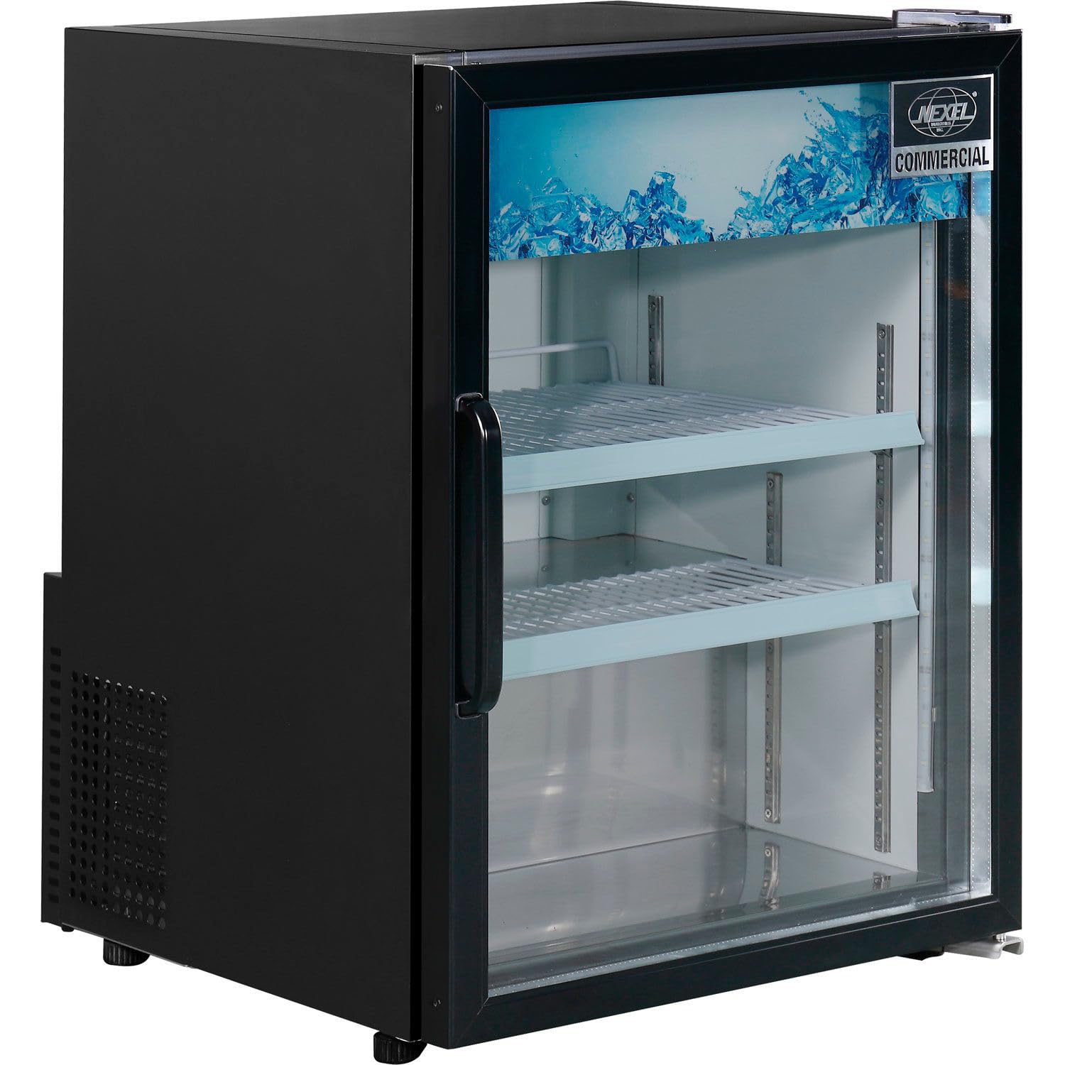 Global Industrial Nexel Countertop Merchandising Refrigerator, 4.9 Cu. Ft.