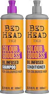 Bed Head by TIGI - Colour Goddess Shampoo and Conditioner Set - Ideal for Coloured Hair - 2x600ml