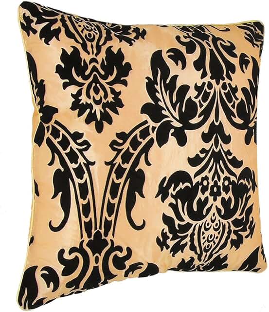 Amazon.co.uk gold and black cushion