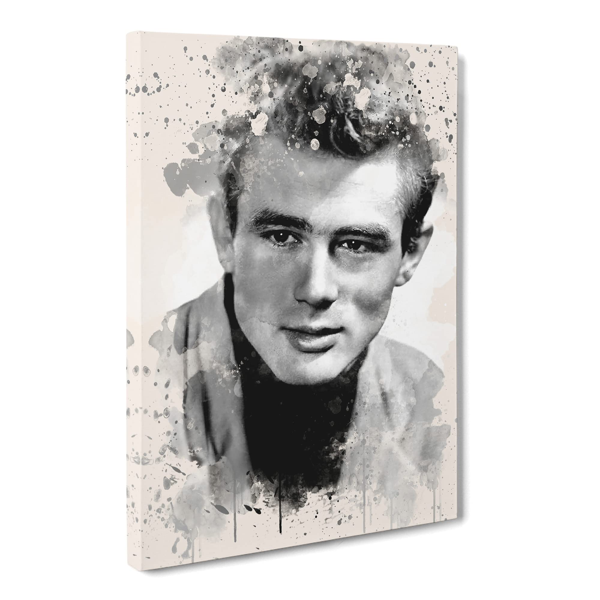 James Dean No.1 Modern Fc Canvas Print, Mixed, 25L x 50W cm