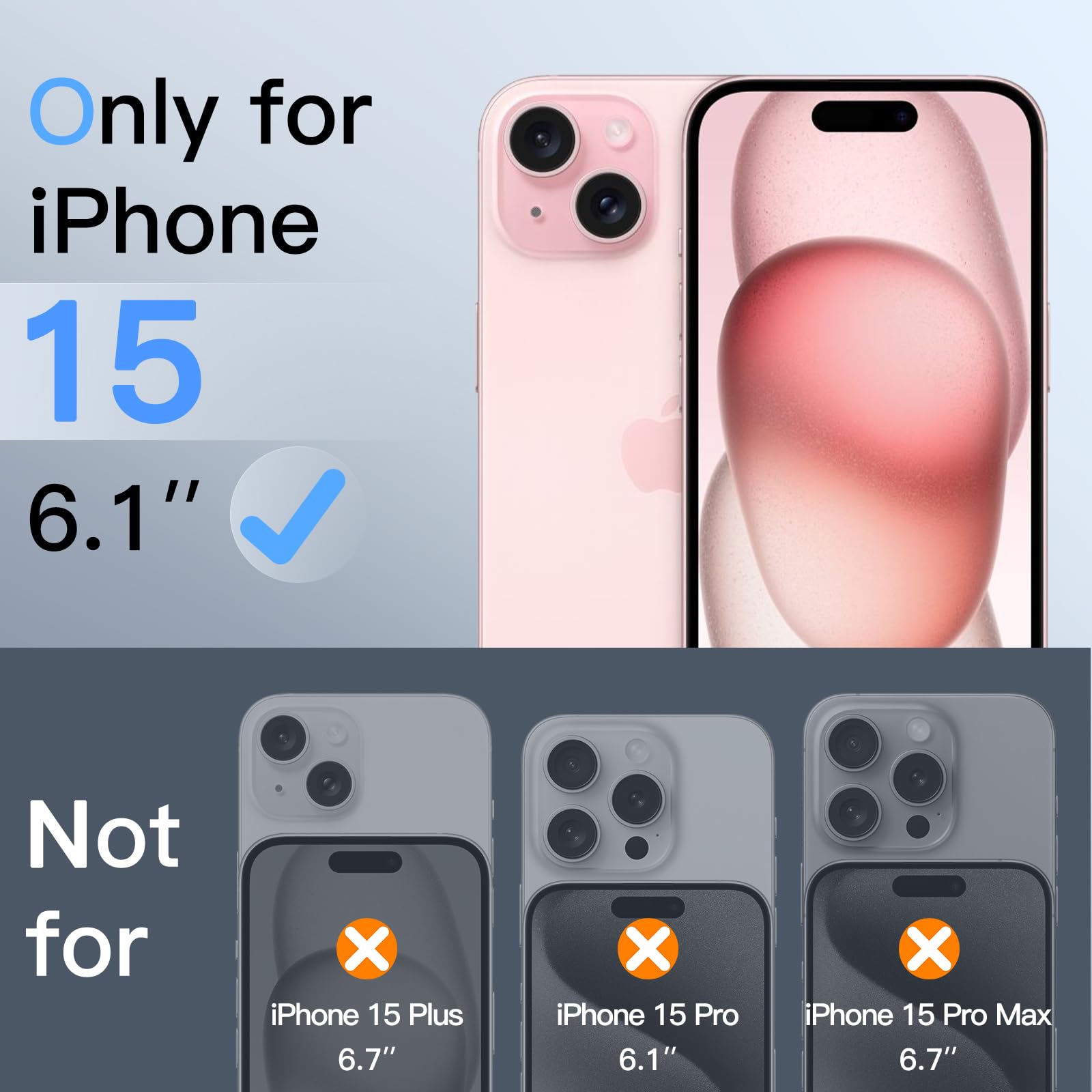 Kesuwe Pellicola protettiva per la privacy per iPhone 15