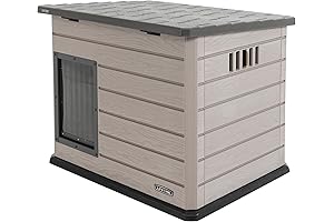 Deluxe Dog House: Insulated, Heated Dog Palace