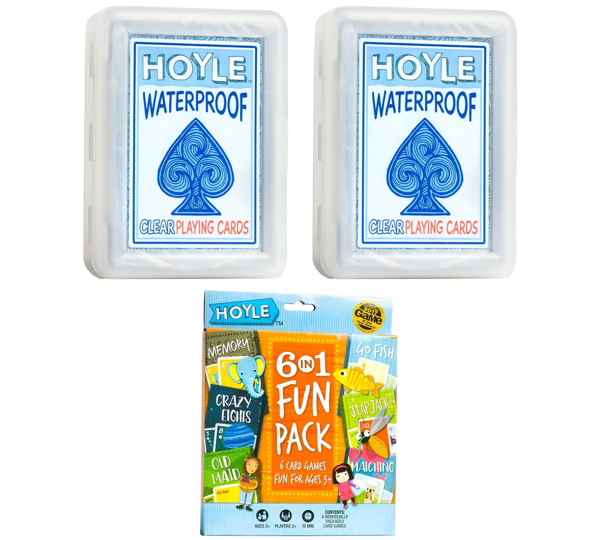 【最安値】Play Party 2025 プレイポイントカード 5枚セット Amazon.com: Bicycle Hoyle Summer Fun Pack Hoyle 6-in-1 Kids Card