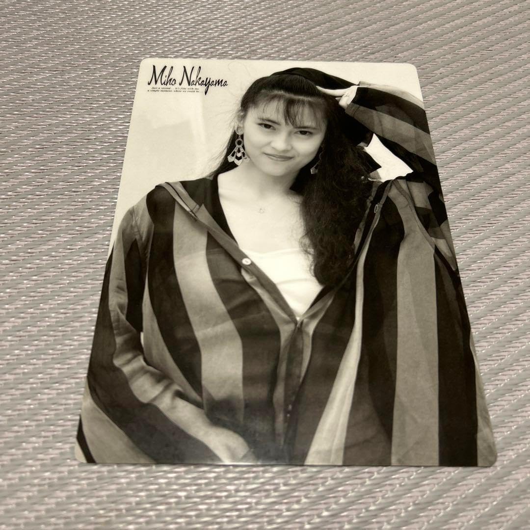 中山美穂 下敷き 中山美穂 下敷 値引き可能 タレントグッズ】中山美穂