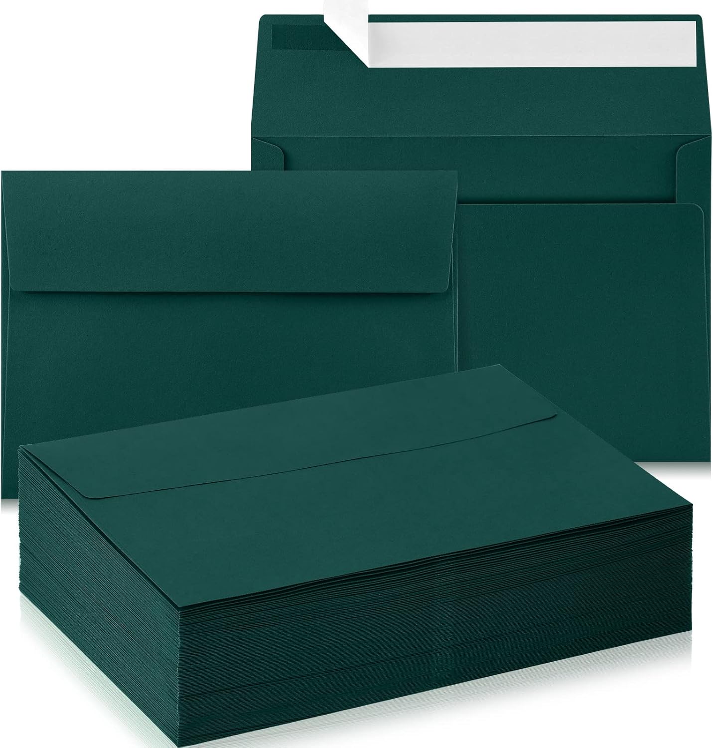 Harloon 100 Pcs A9 Envelopes 5.75 x 8.75 Inch Self