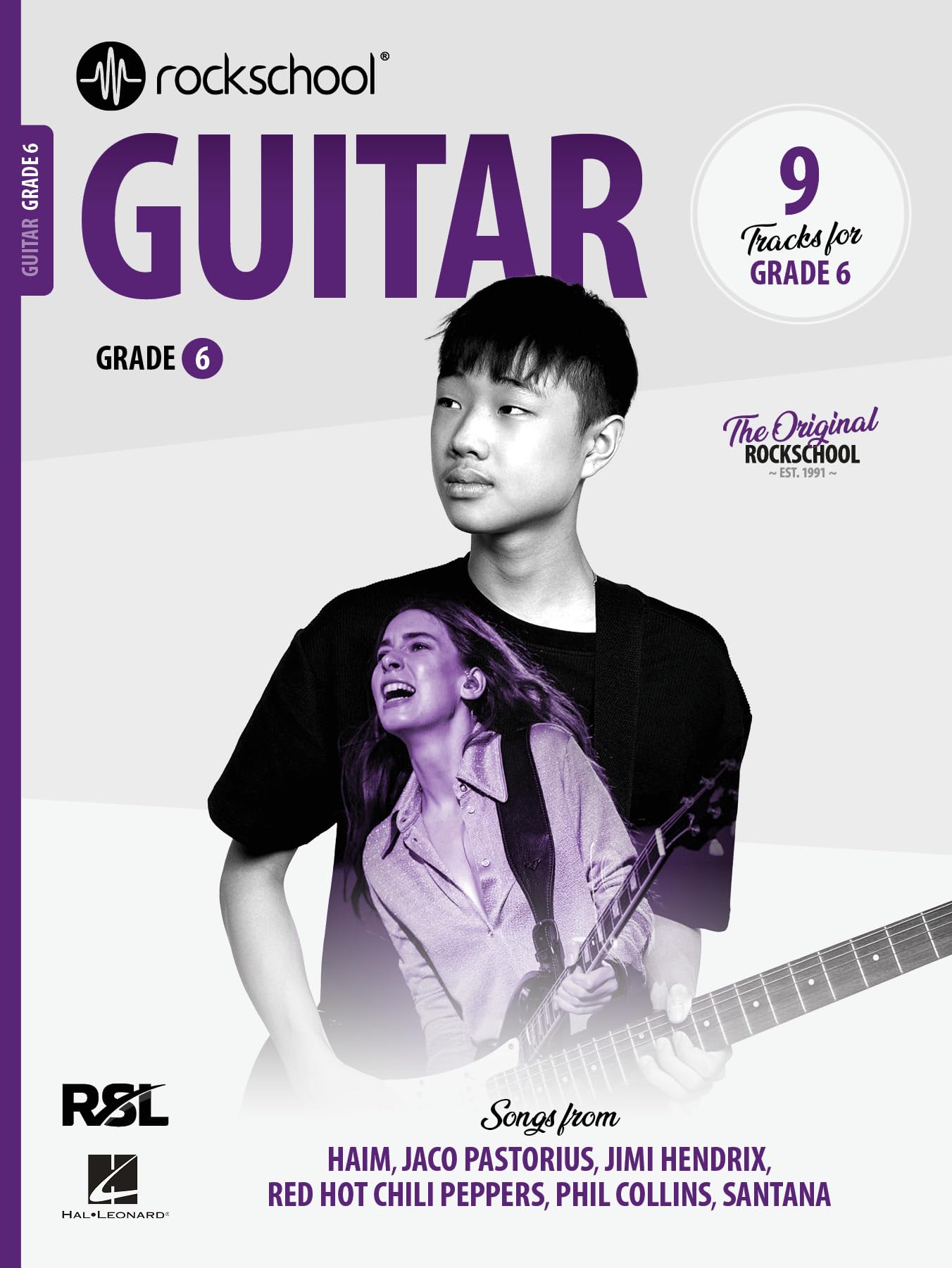 Rockschool: Guitar - Grade 6 (2024) | Intermediate Guitar Sheet Music Book for Students and Teachers | 9 Contemporary Rock and Pop Tracks with TAB, Performance Notes, and Exam Preparation