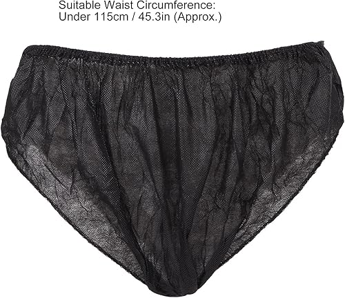 Miniatura 5 de plplaaoo 50 piezas de ropa interior desechable, bragas desechables, unisex, talla única, se adapta a la mayoría de ropa interior de viaje portátil,