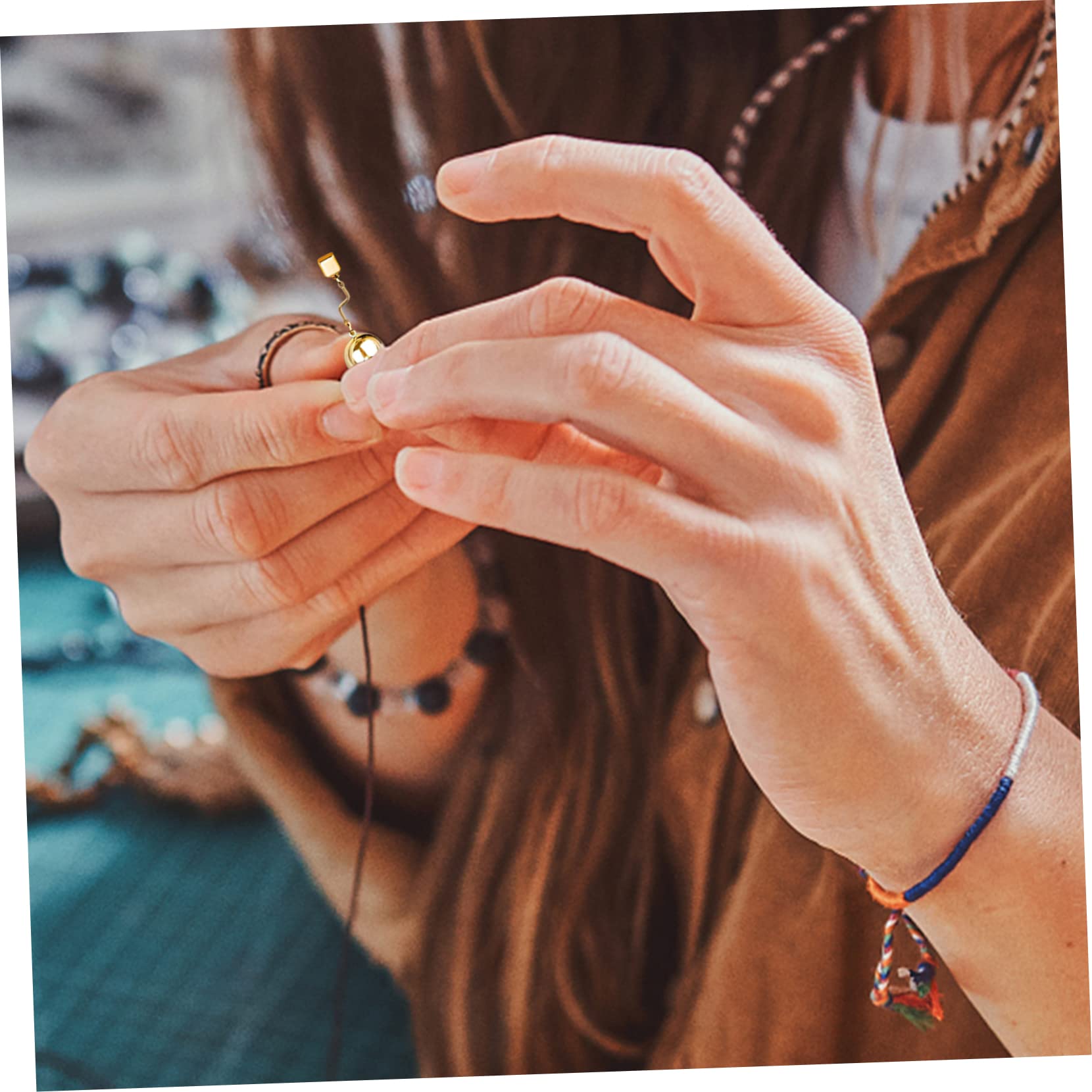 Conectores De Sol Para Joyería DIY - 10 Piezas En Cobre Inoxidable Para Collares, Pulseras Y Colgantes