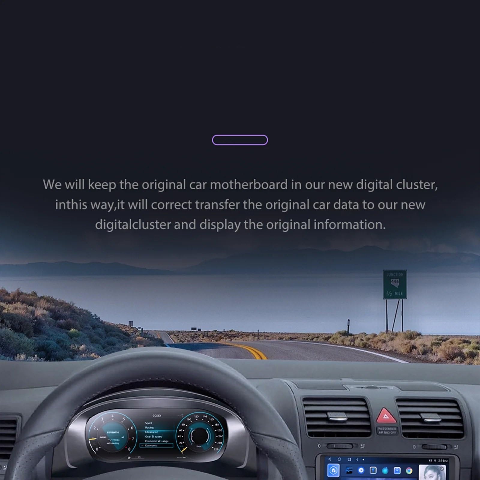 Pantalla para Coche para Octavia A7 2014-2018