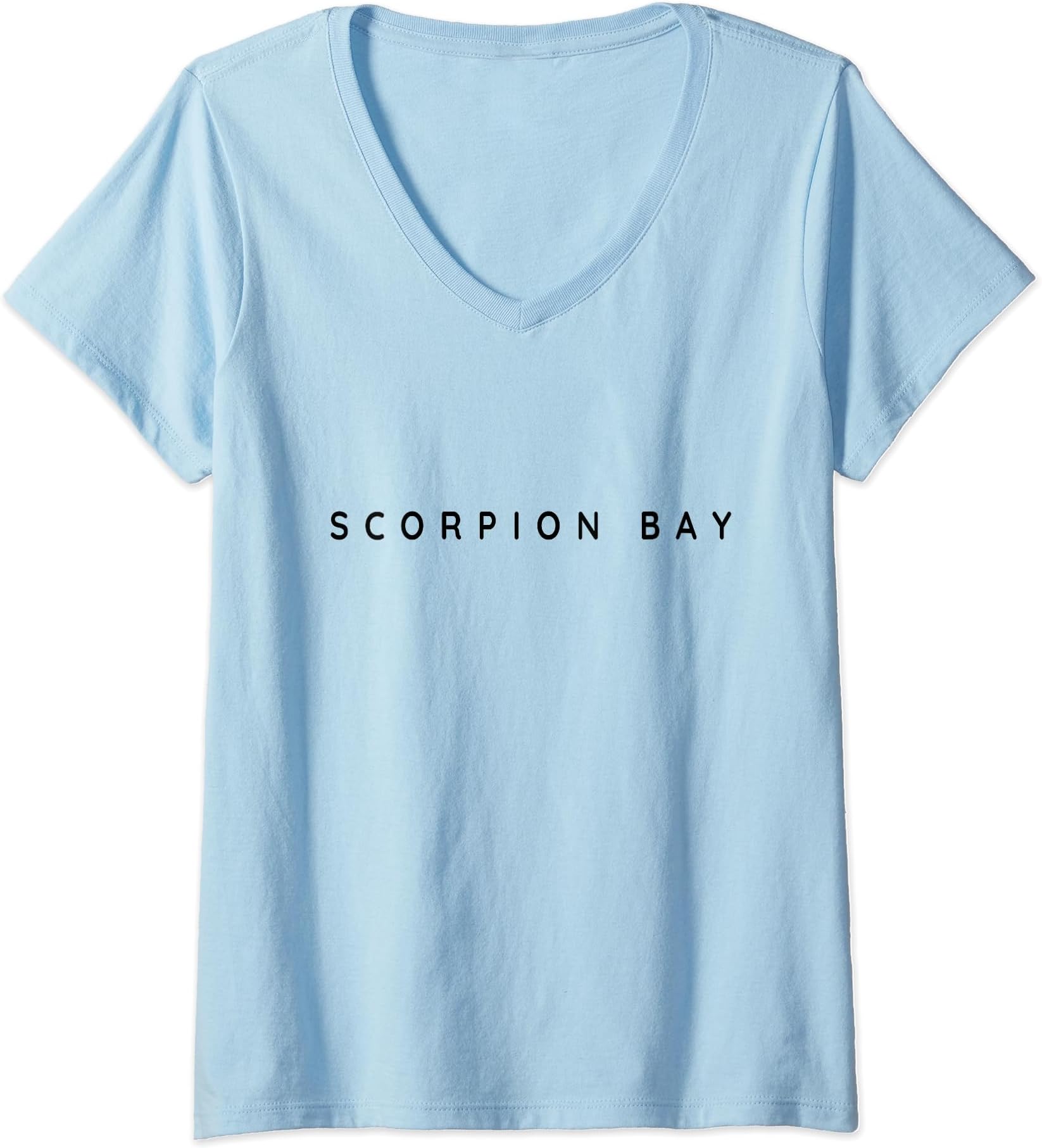 Scorpion Bay Tourist / Scorpion Bay Surf ResortsWomens Scorpion Bay Souvenirs / Scorpion Bay Beach Surf Resort V-Neck T-Shirt