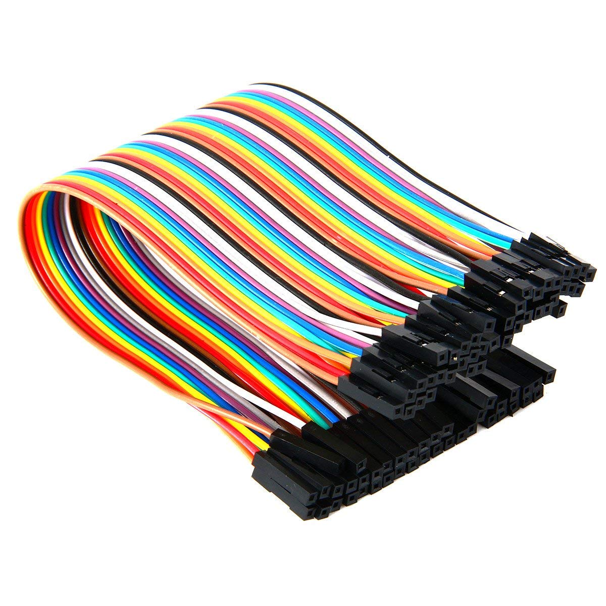 KitsGuru (40 Pcs) 20cm Dupont line Female to Female Cables Connector Wire KG283 (B01FH7MCQ0) Amazon Price History, Amazon Price Tracker