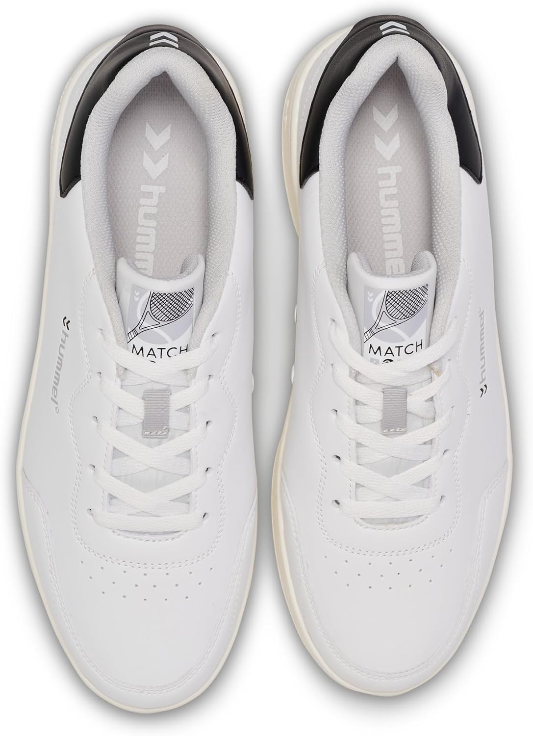 hummel Shoe Match Point Adult, white black, 10