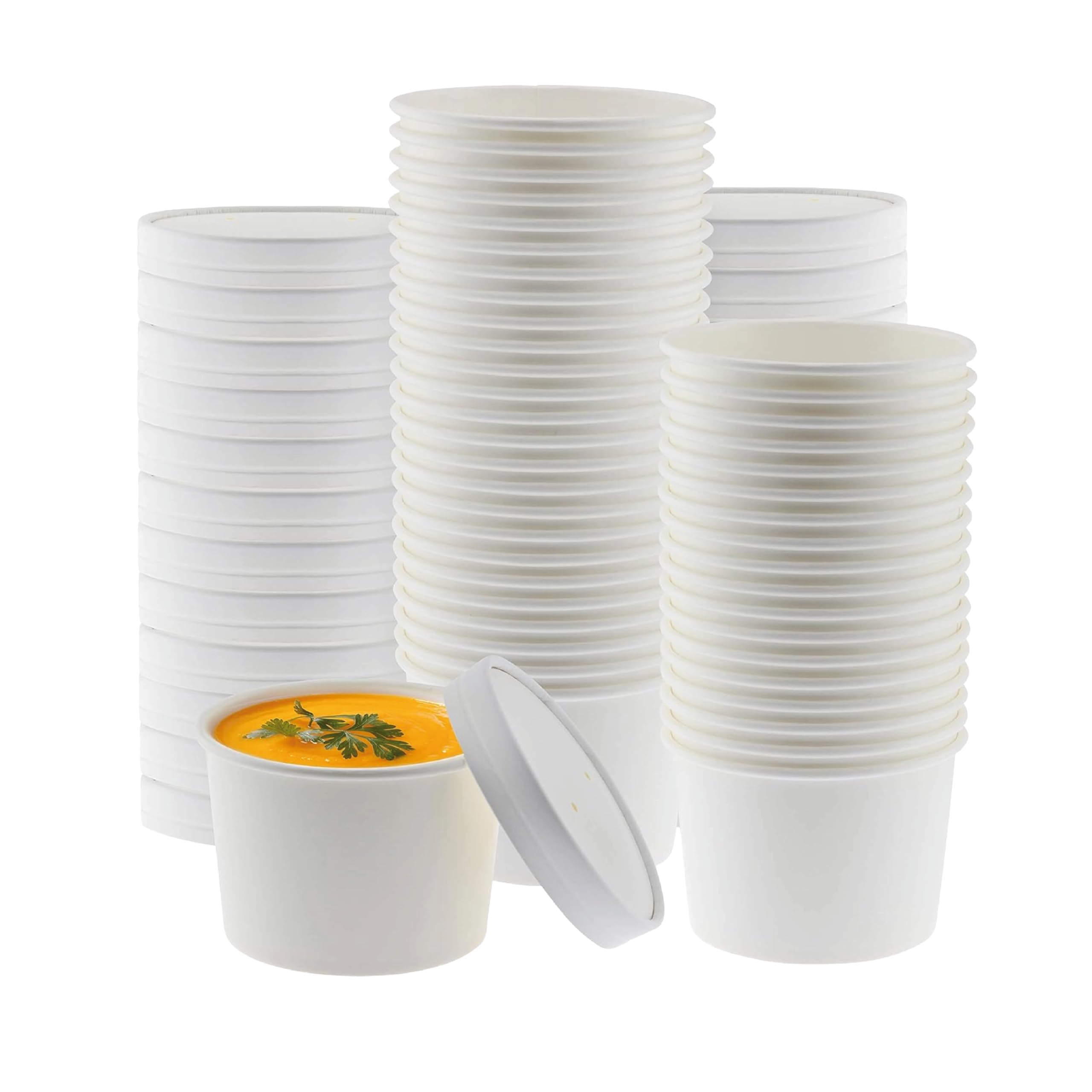 Eco-Friendly Paper Food Containers with Lids -32