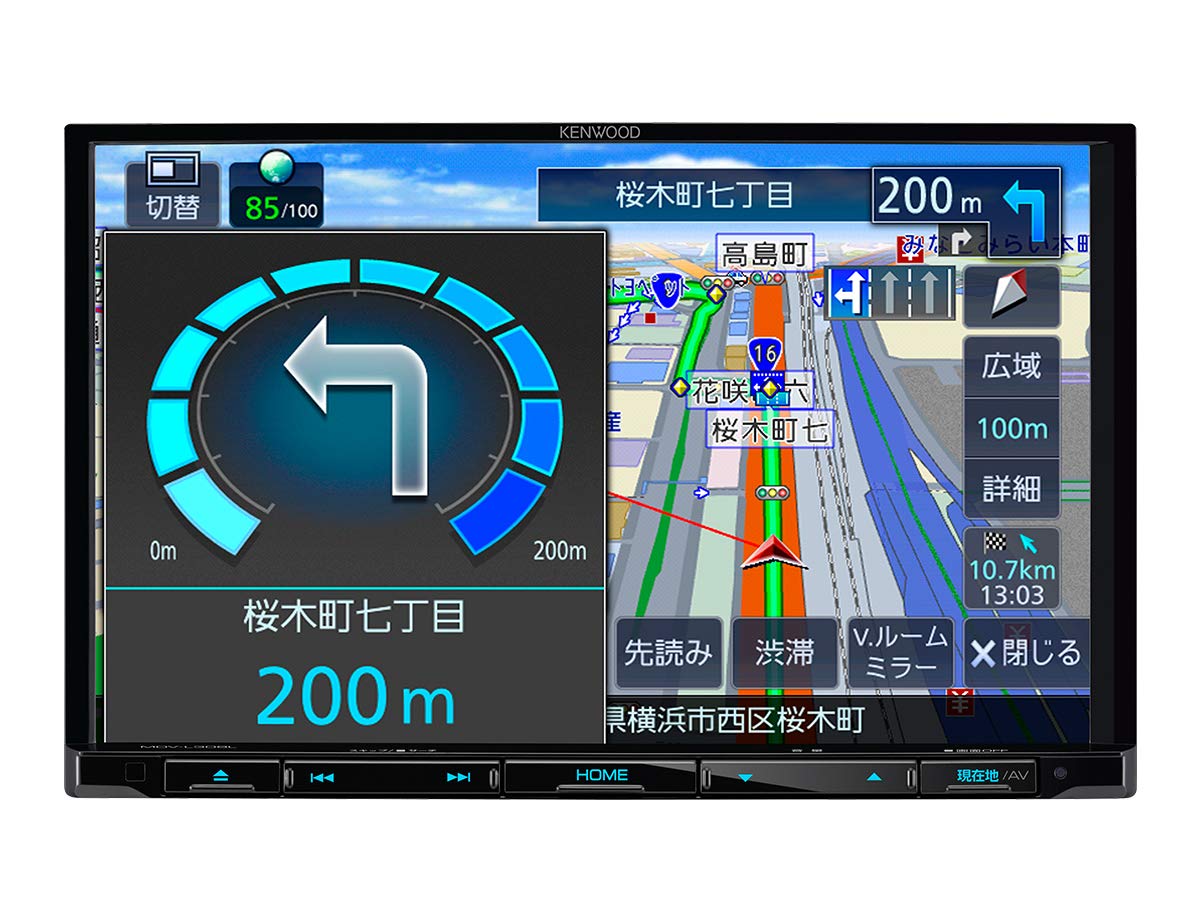 KENWOOD ケンウッド カーナビ 彩速ナビ 8型 MDV-L308L