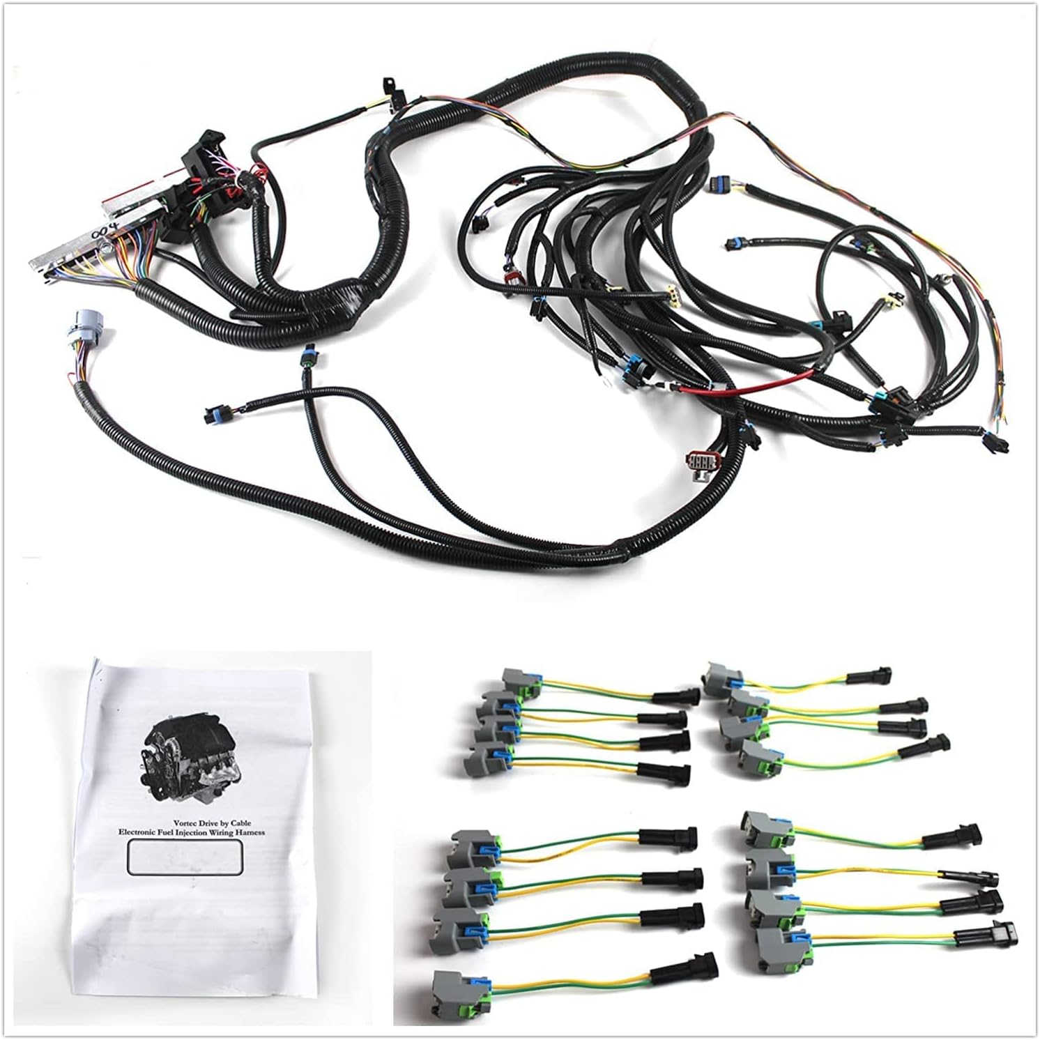 1997-2006 DBC LS1 STAND ALONE HARNESS W/ 4L80E 4.8 5.3 6.0 VORTEC DRIVE BY CABLE - Foto 4