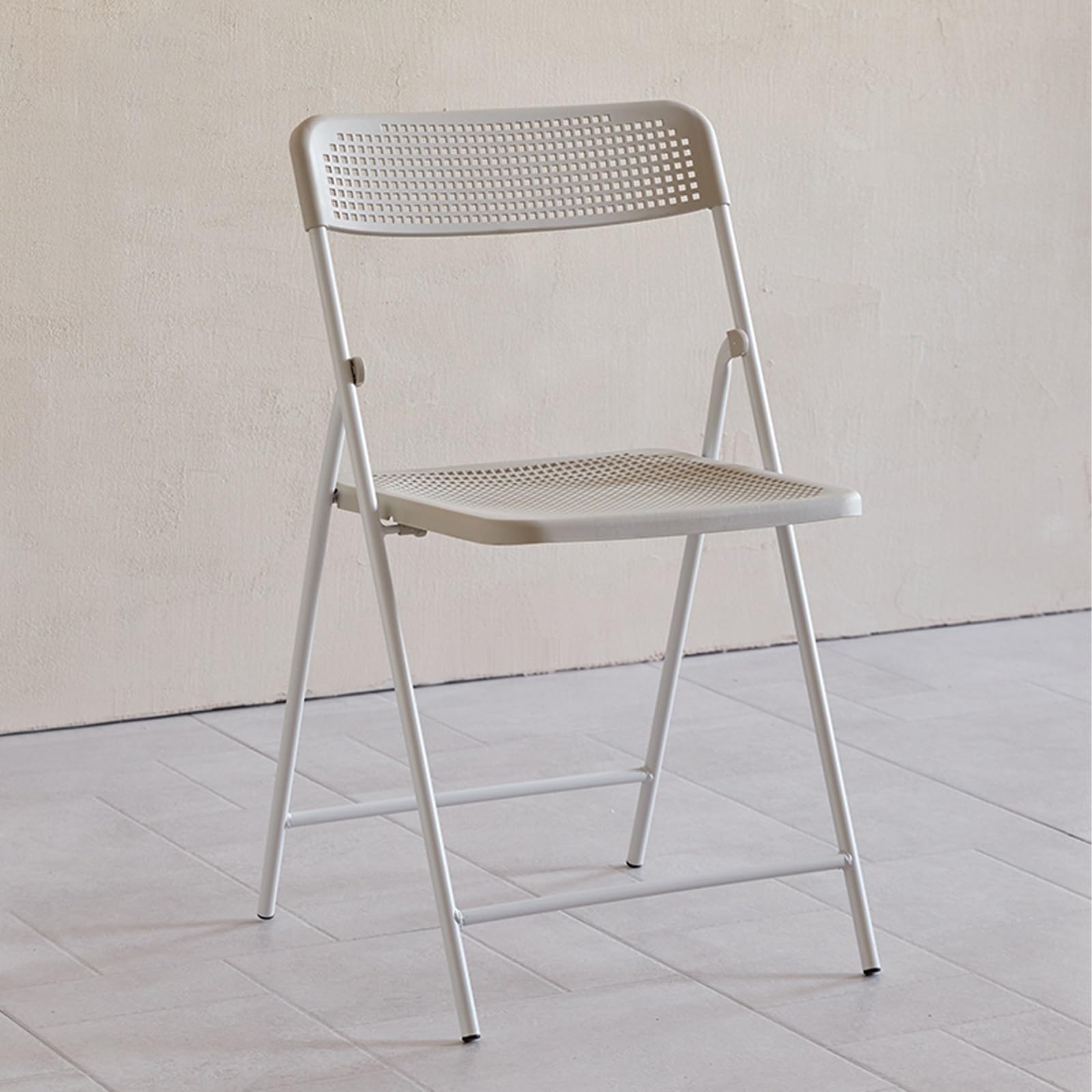 Chaises pliantes portables en textile respirant pour un confort d'assise gris