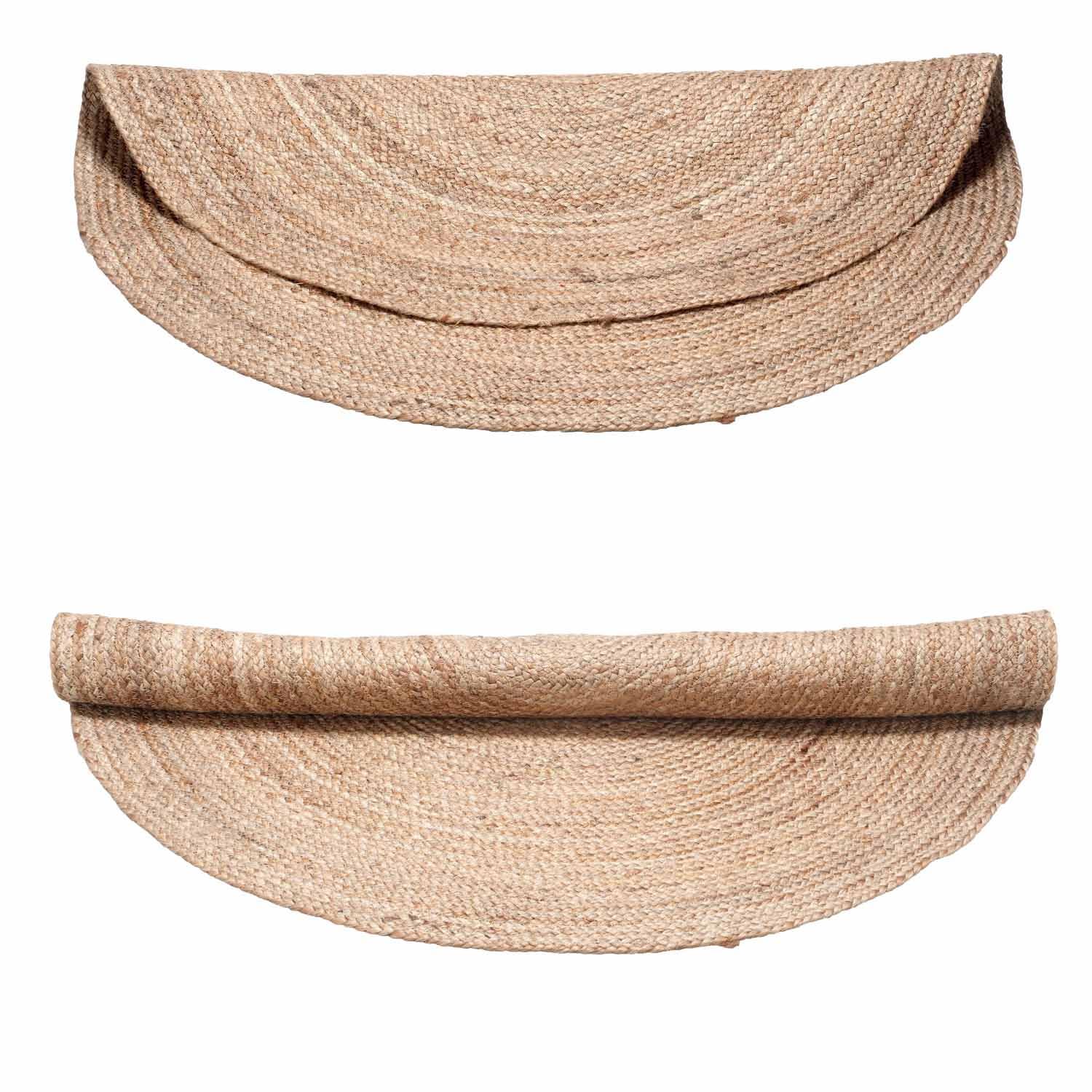 Tapis Rond en Jute tressé Abril 90 cm