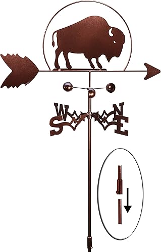 Miniatura 2 de SWEN Products Veleta Bison Buffalo (estaca de jardín incluida)