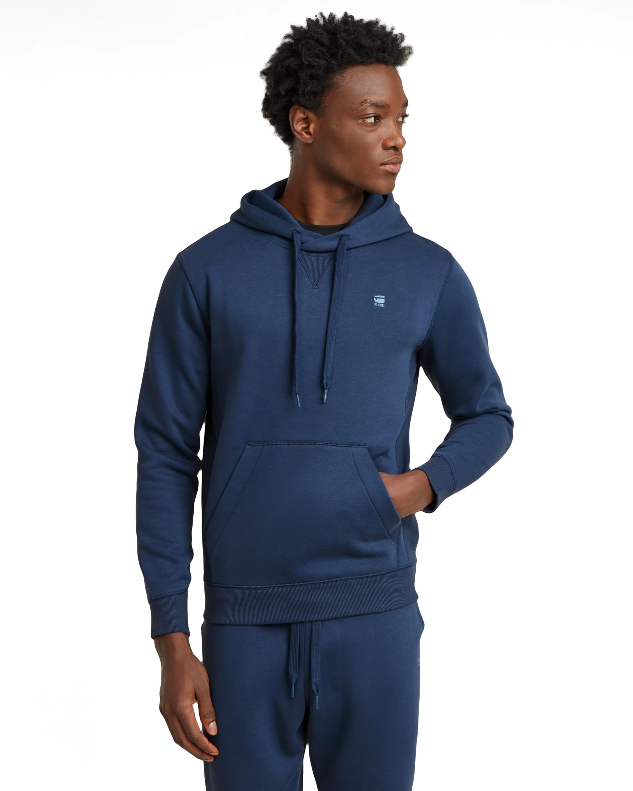 G-Star Herren Premium Core Hooded Sweatshirt, Blau (dk sea Blue D16121-C235-1023), XXL
