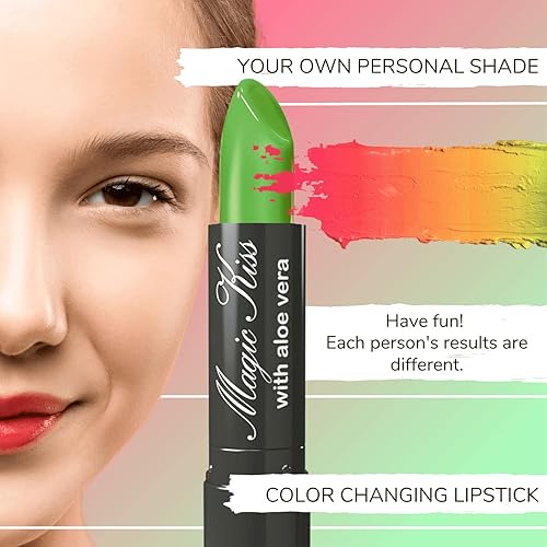 Miniatura 2 de Juego de pintalabios mate que cambia de color, hidratante nutritivo de larga duración, bálsamo labial mágico que cambia de color con aloe vera