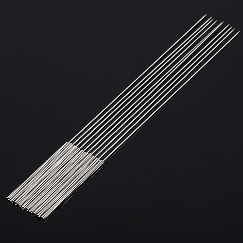 Miniatura 3 de HESTYA Kit de limpieza de boquillas de impresora 3D, kit de herramientas de limpieza de boquillas de acero inoxidable de 0.016 in, agujas de