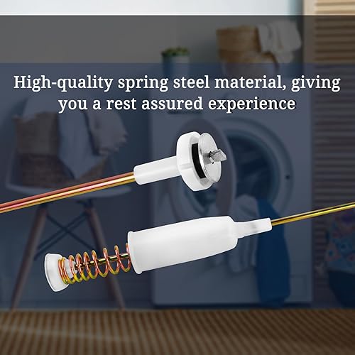 Miniatura 9 de Upgraded 4902FA1665W 4 Pack AJK72909308 Suspension Rod Assembly Kit for LG Kenmore Elite WT5001CW WT5101HV WT5101HW WT1201CV WT1201CW WT4870CW